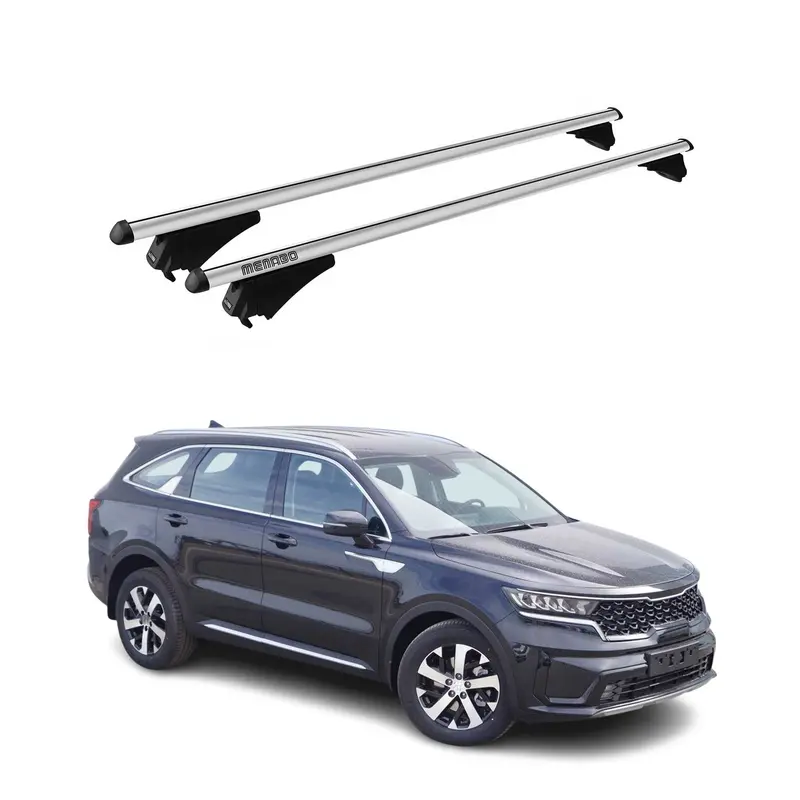 Tiger Barres de toit transversales pour Kia Sorento 2021-2026 Gris
