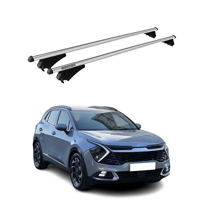 Tiger Barres De Toit Transversales pour Kia Sportage mk5 2023-2026 Alu Gris 2x