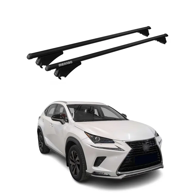 Tiger Barres de toit transversales pour Lexus NX AZ10 2014-2021 Noir