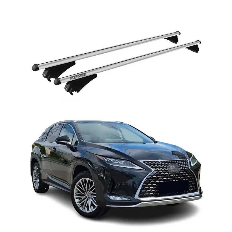 Tiger Barres de toit transversales pour Lexus RX 2015-2019 Gris