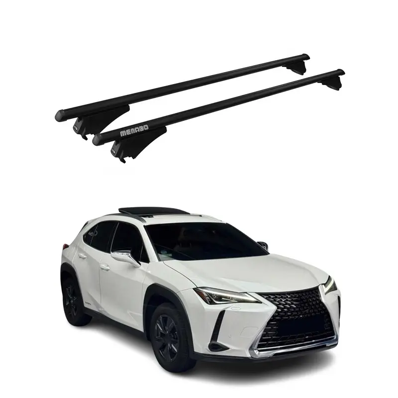 Tiger Barres de toit transversales pour Lexus UX 2019-2026 Noir