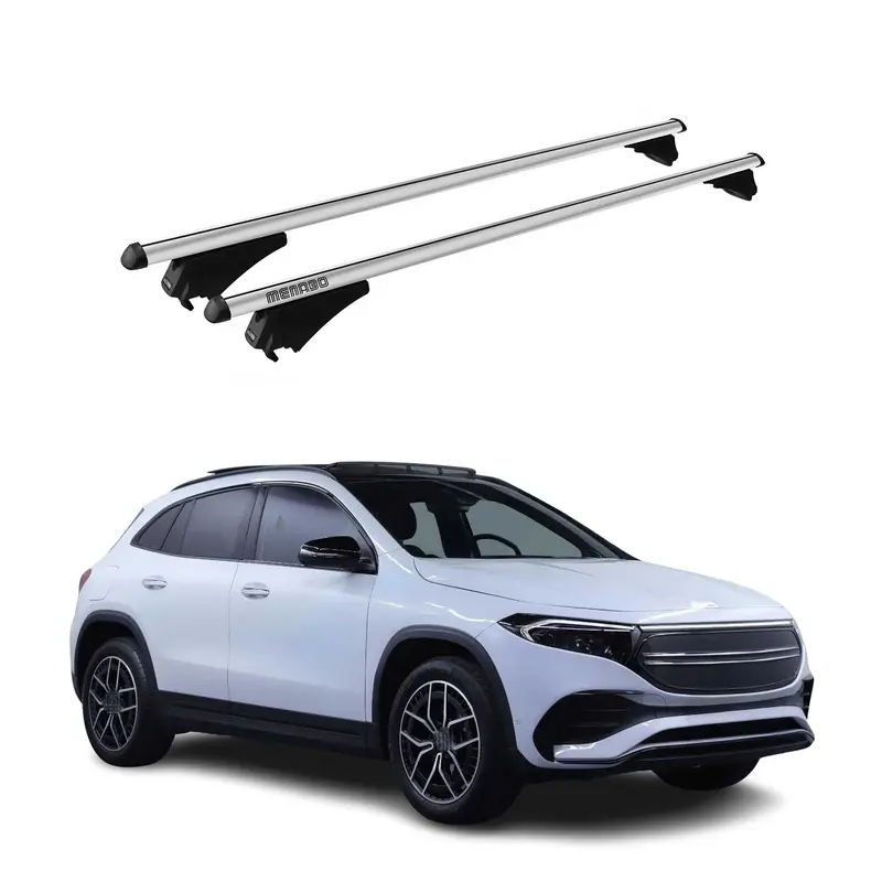 Tiger Barres De Toit Transversales pour Mercedes EQA 2022-2026 Alu Gris 2x