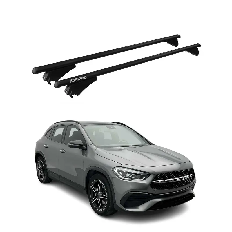 Tiger Barres de toit transversales pour Mercedes GLA H247 2020-2026 Noir