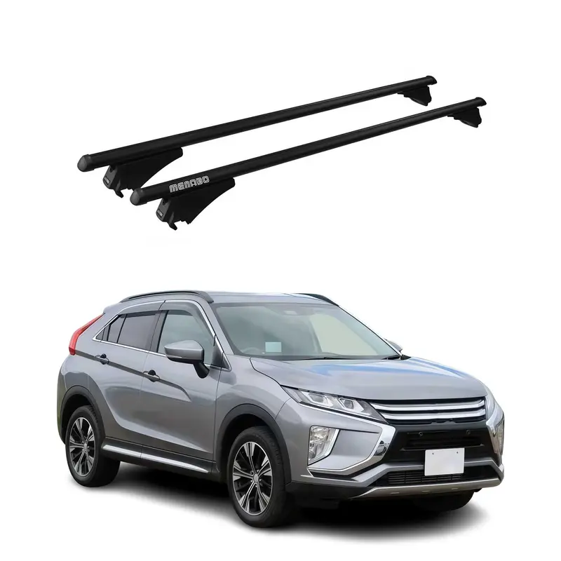 Tiger Barres de toit transversales pour Mitsubishi Eclipse 2018-2026 Noir