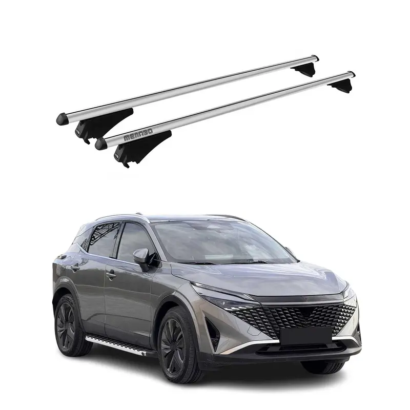 Tiger Barres de toit transversales pour Nissan Qashqai III 2021-2026 Gris