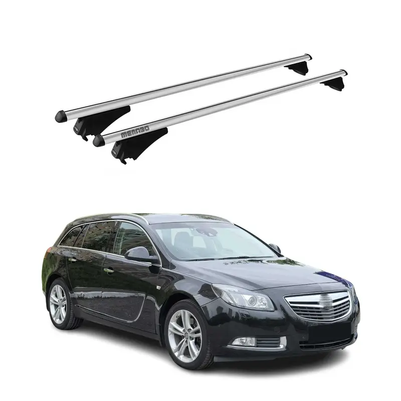 Tiger Barres de toit transversales pour Opel Insignia A Break 2009-2017 Gris 2x