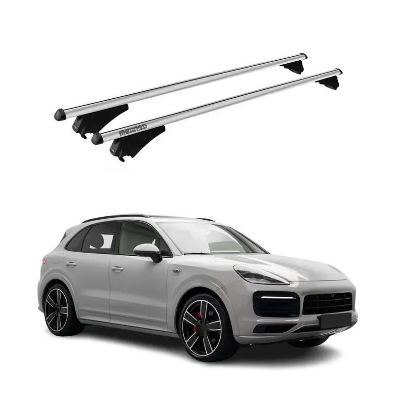 Tiger Barres De Toit Transversales pour Porsche Cayenne 2019-2026 Gris