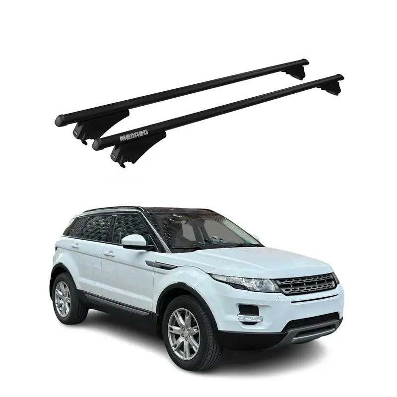 Tiger Barres de toit transversales pour Range Rover Evoque 2011-2018 Noir