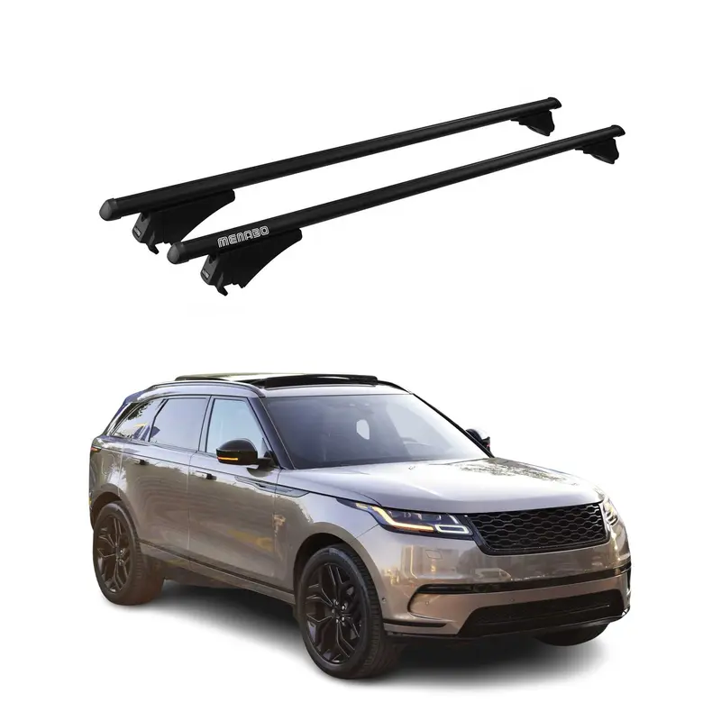 Tiger Barres de toit transversales pour Range Rover Velar 2017-2020 Noir