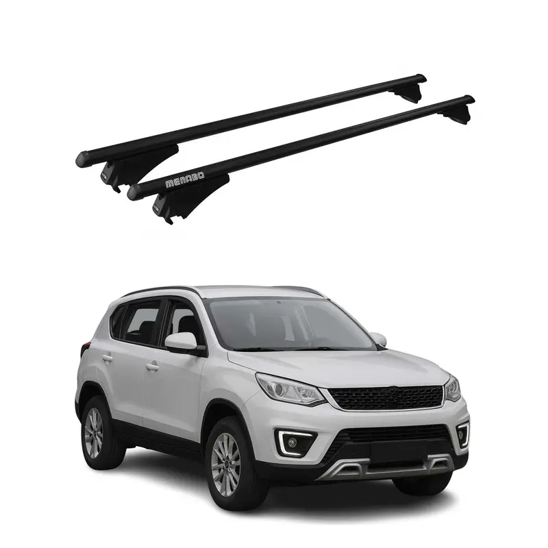 Tiger Barres de toit transversales pour Senova x35 2016-2019 Noir