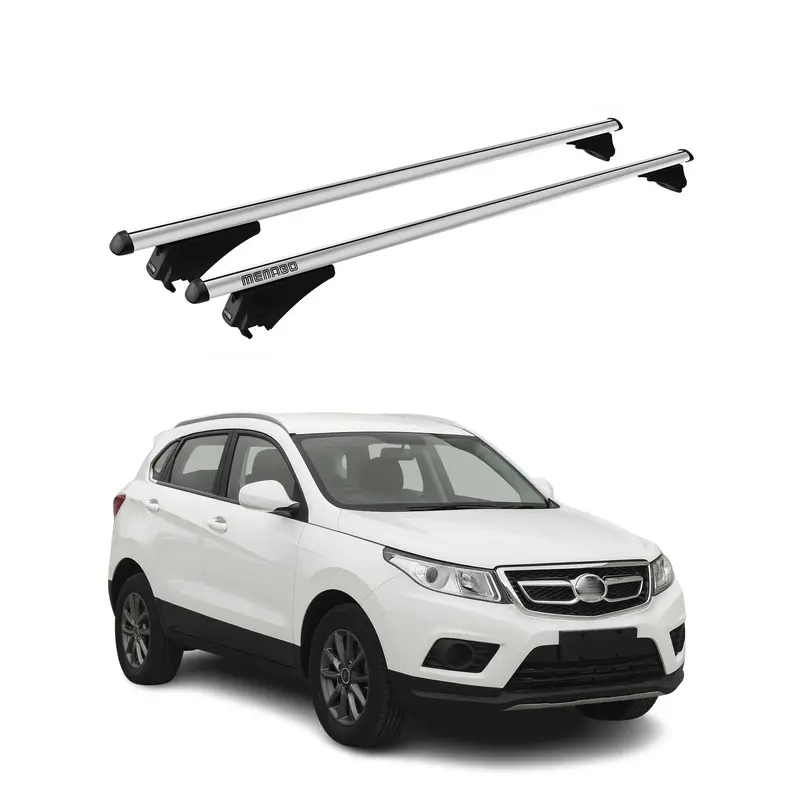 Tiger Barres de toit transversales pour Senova x55 2016-2018 Gris