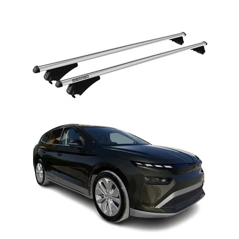 Tiger Barres de toit transversales pour Skoda Enyaq 2020-2026 Gris