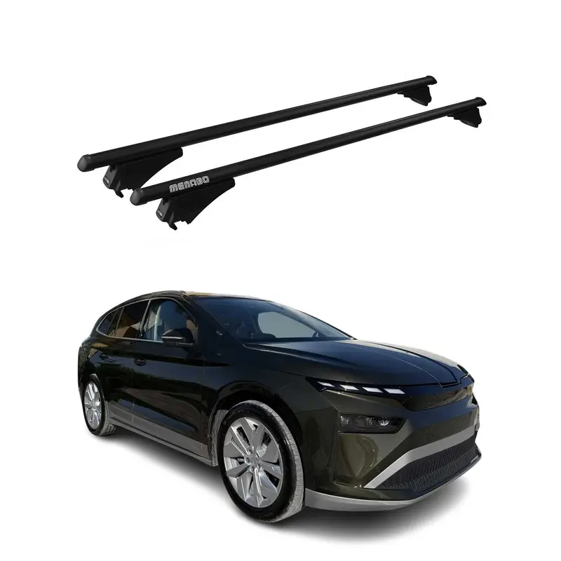 Tiger Barres de toit transversales pour Skoda Enyaq 2020-2026 Noir