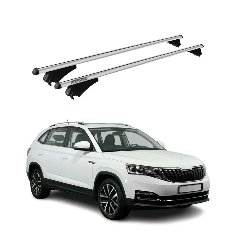Tiger Barres de toit transversales pour Skoda Kamiq 2019-2026 Gris