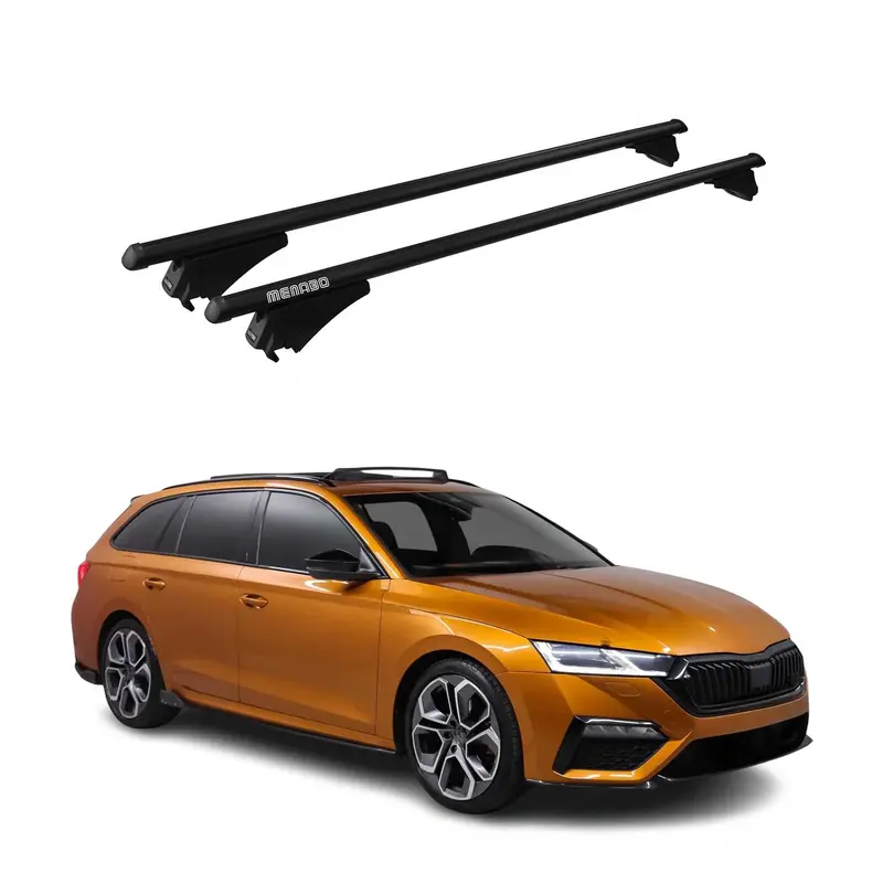 Tiger Barres de toit transversales pour Skoda Octavia Combi 2020-2026 Noir