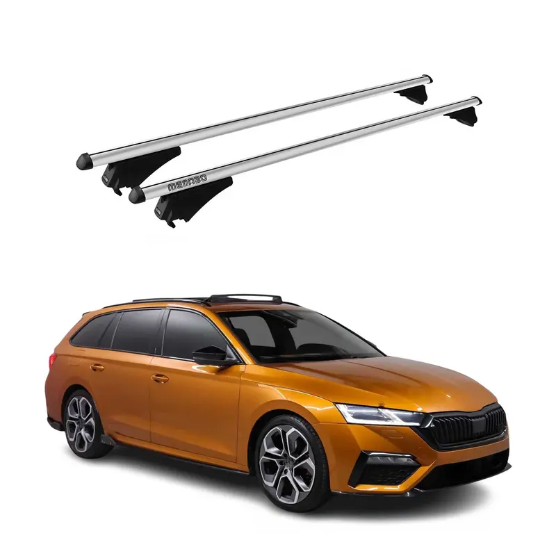 Tiger Barres de toit transversales pour Skoda Octavia Wagon 2020-2026 Gris