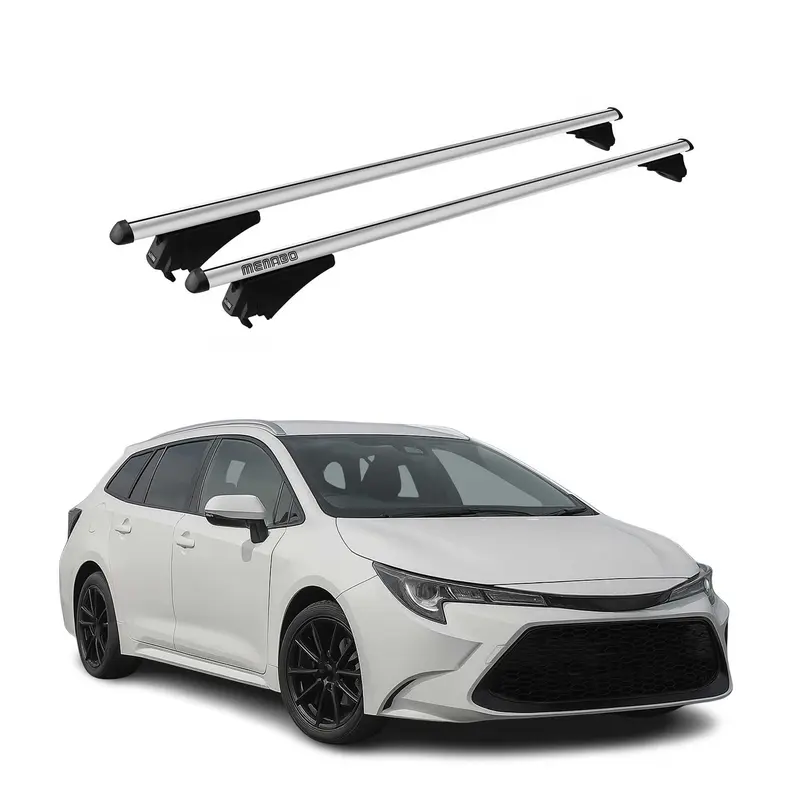 Tiger Barres de toit transversales pour Suzuki Swace 2020-2026 Aluminium Gris 2x