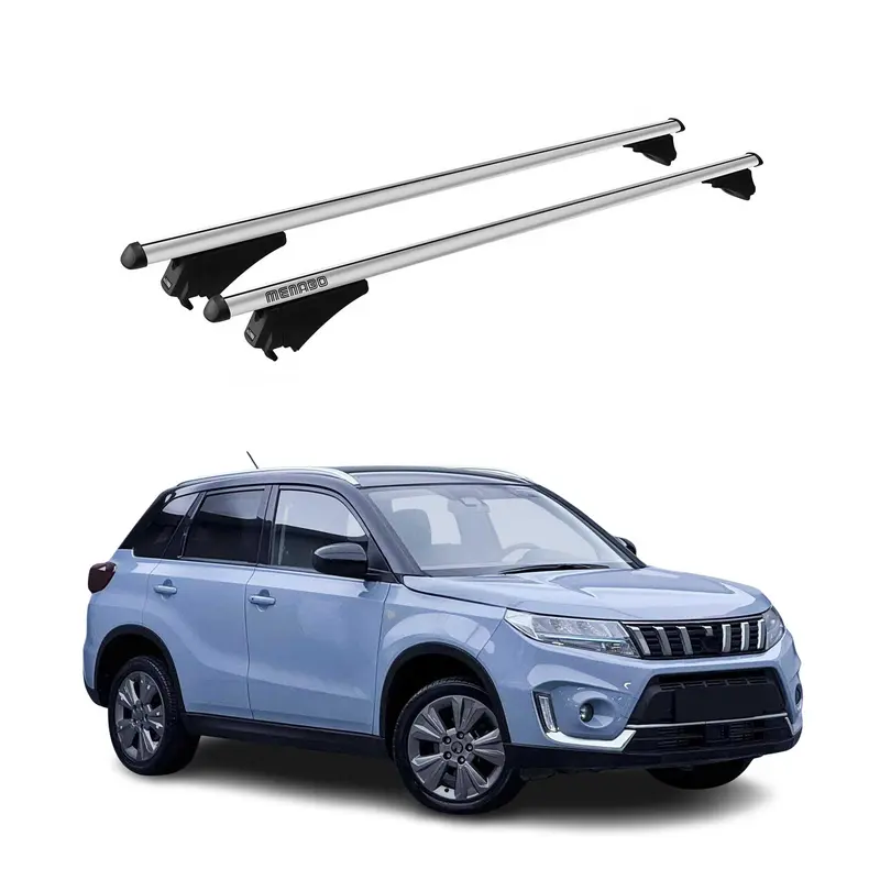 Tiger Barres de toit transversales pour Suzuki Vitara 2015-2020 Gris