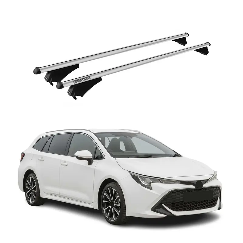 Tiger Barres de toit transversales pour Toyota Auris E210 2018-2026 Gris