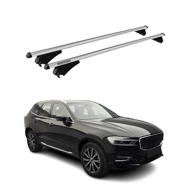 Tiger Barres de toit transversales pour Volvo XC60 2018-2026 Gris