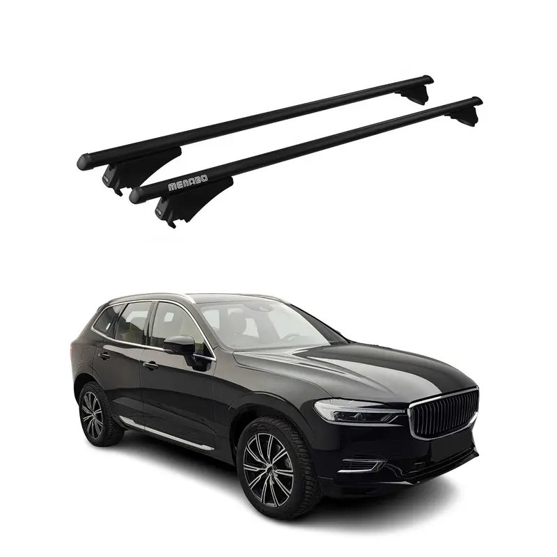 Tiger Barres de toit transversales pour Volvo XC60 2018-2026 Noir