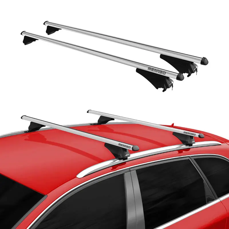 Tiger Barres de toit transversales pour Vortex Tingo 2013-2020 Gris