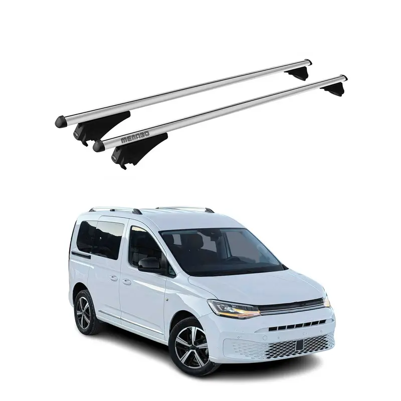 Tiger Barres de toit transversales pour VW Caddy V 2020-2026 Gris
