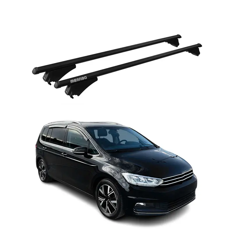 Tiger Barres de toit transversales pour VW Touran II 2015-2026 Noir