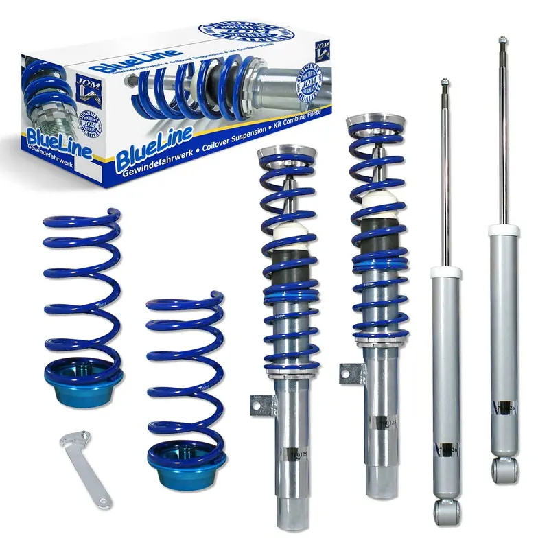 Tuning Kit Suspension + Amortisseurs JOM pour Ford Focus MK1 1998-04 sauf Break