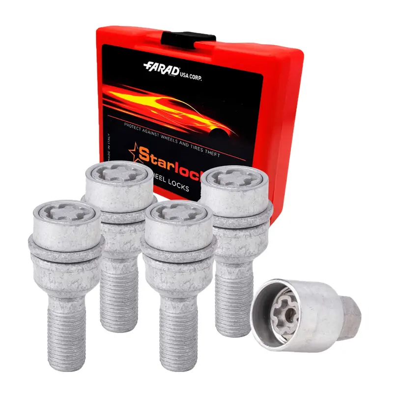 Vis de roue antivol pour VW ID.BUZZ dès 2022 Gris lot de 4 M14X1,5