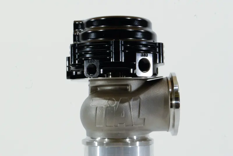Wastegate TiAL Sport MVS – Noir (Tous Ressorts + Colliers inclus)
