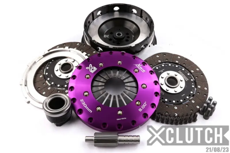 XClutch Kit d'Embrayage Bi-Disque Organique Solide 9" – BMW M3 3.0L (2015-2018)
