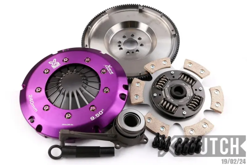 XClutch Kit d'Embrayage Stage 2R Extra HD Céramique Amorti VW/AUDI